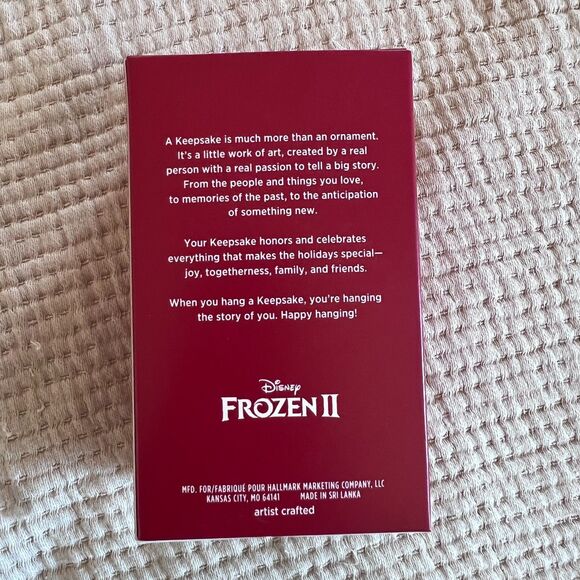 Hallmark Disney Keepsake Ornament Anna of Arendelle Frozen II Princess New Box - Picture 2 of 7